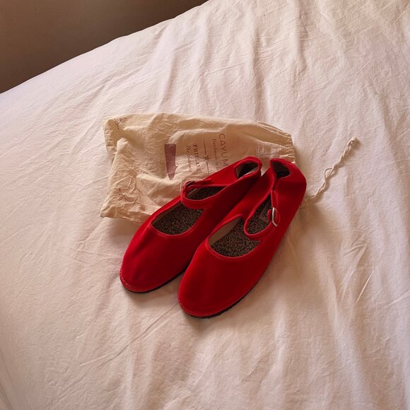 Cayumas Boheme Rosso // Women's 41 or US 10 // Made in Italy - Picture 6 of 6